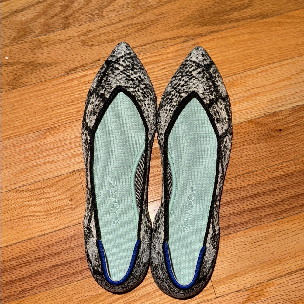 Rothy's Snakeprint Point Flats